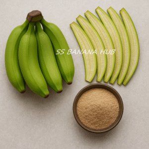 Raw Banana Peel Powder